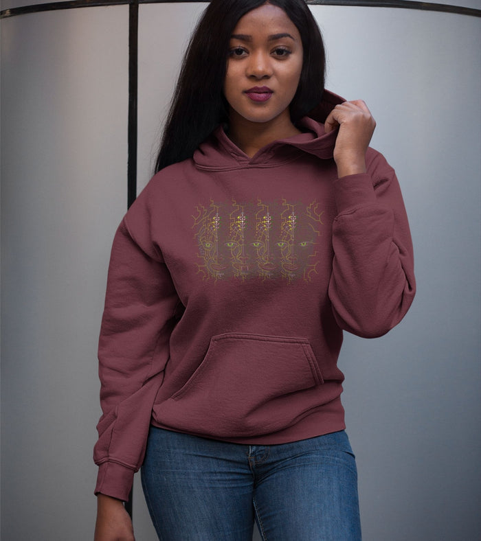 4th Dimension Hoodie Choice of Colors — Image 6 by Symbolika
