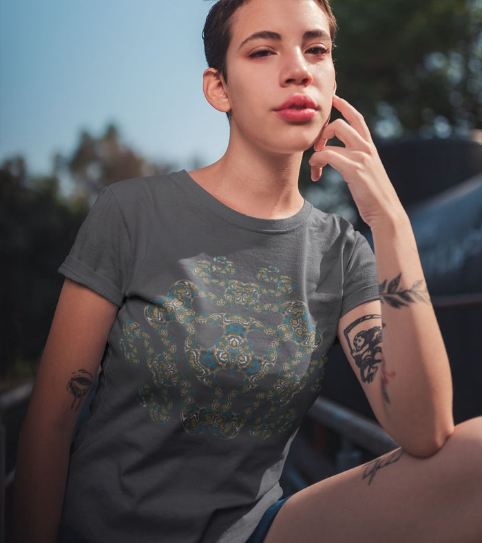Anakonda Entwined Women T-Shirt - Made to order - Choice of Colours - symbolika