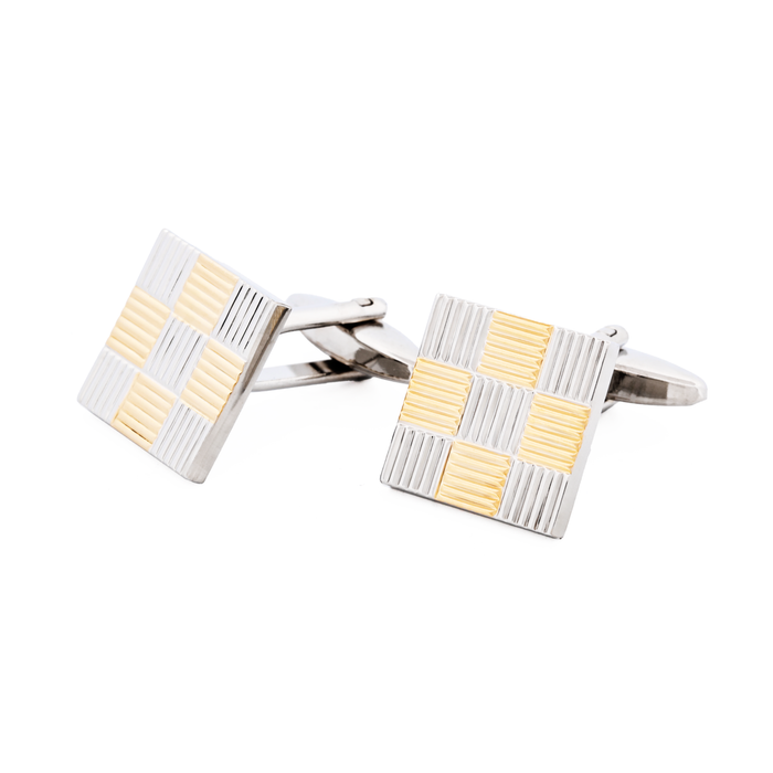Assorted 2 tone cufflinks