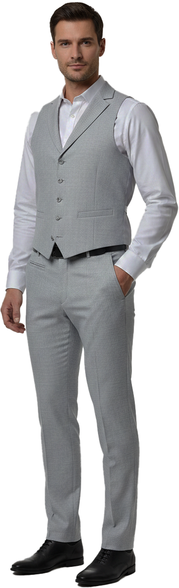 B1-Abram Chrome Jacket (Sold Separately)
