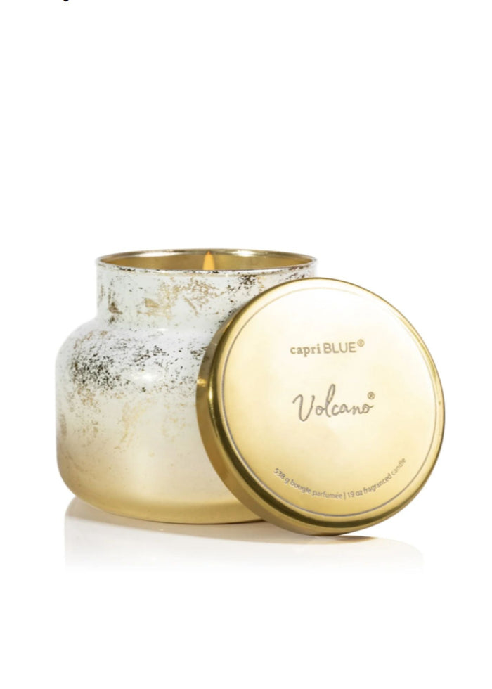 Capri Blue® Glimmer Volcano Signature Jar Candle 19oz FF Home + Lifestyle
