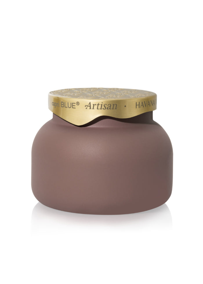 Capri Blue® Havana Vanilla Artisan Terrazza Velluto Signature Candle Gifts