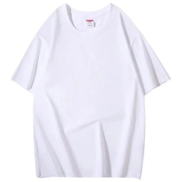 Casual T-shirt Short Sleeve Breathable Loose Oversized T Shirts White