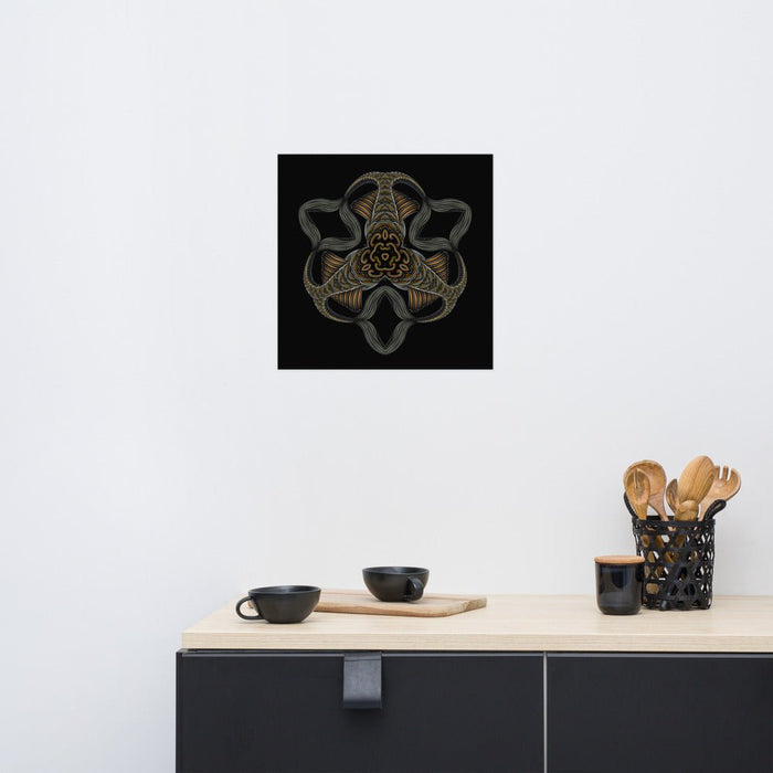 Coiled Poster - symbolika