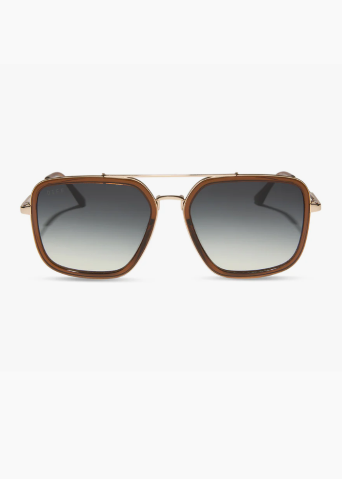 DIFF Jordan Gray Gradient Non-Polarized Sunglasses Accessory