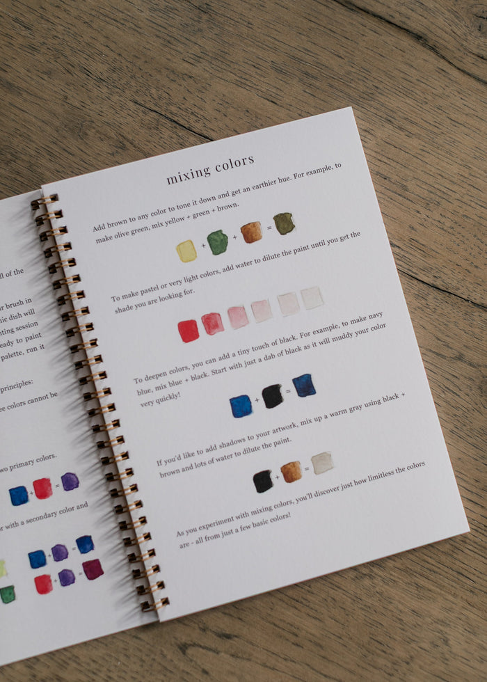 Emily Lex Studio Fruit Watercolor Workbook FF Home + Lifestyle
