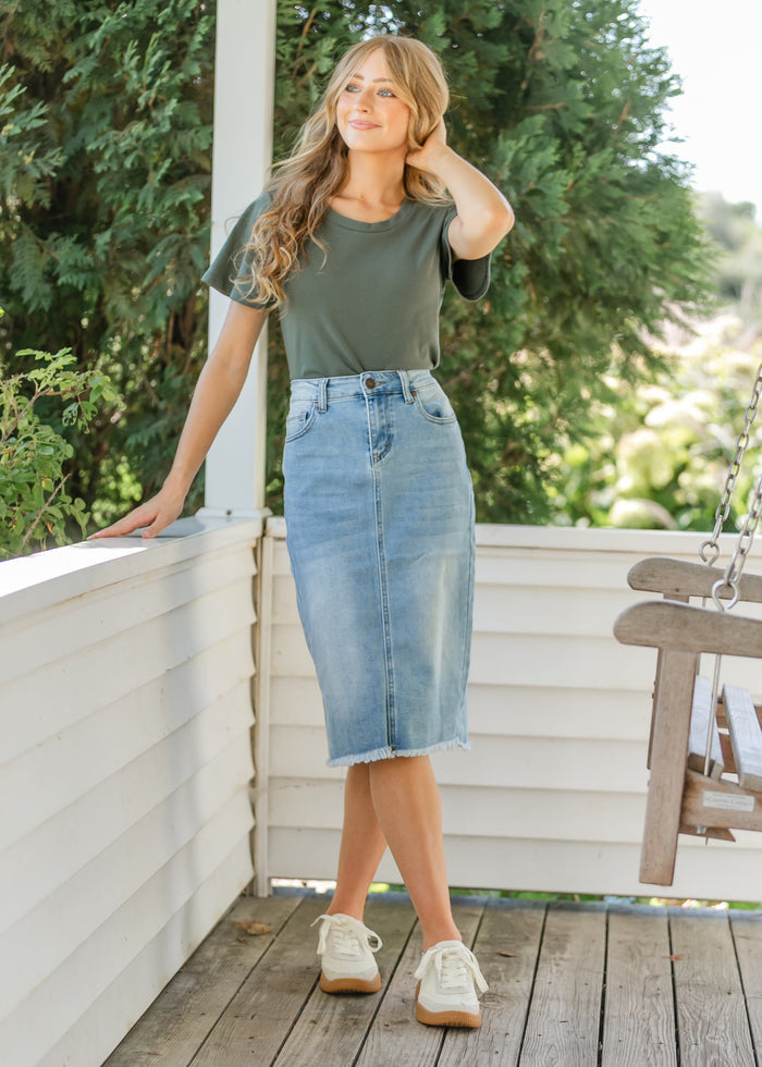 Essential Flutter Sleeve Top (Copy) IC Tops
