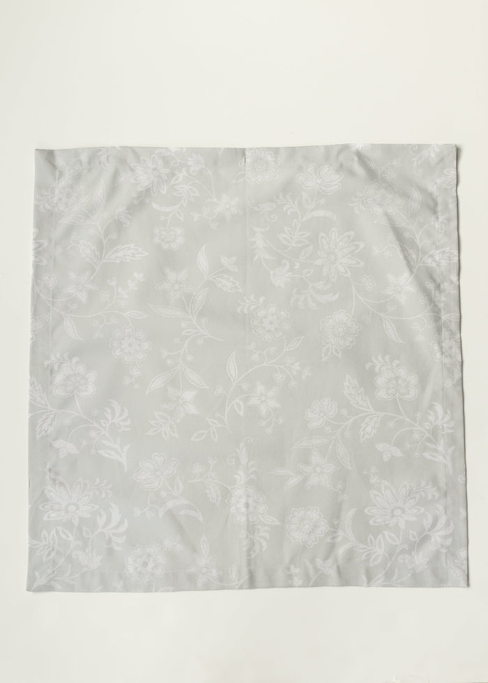 Floral Gray Cloth Napkins Gifts
