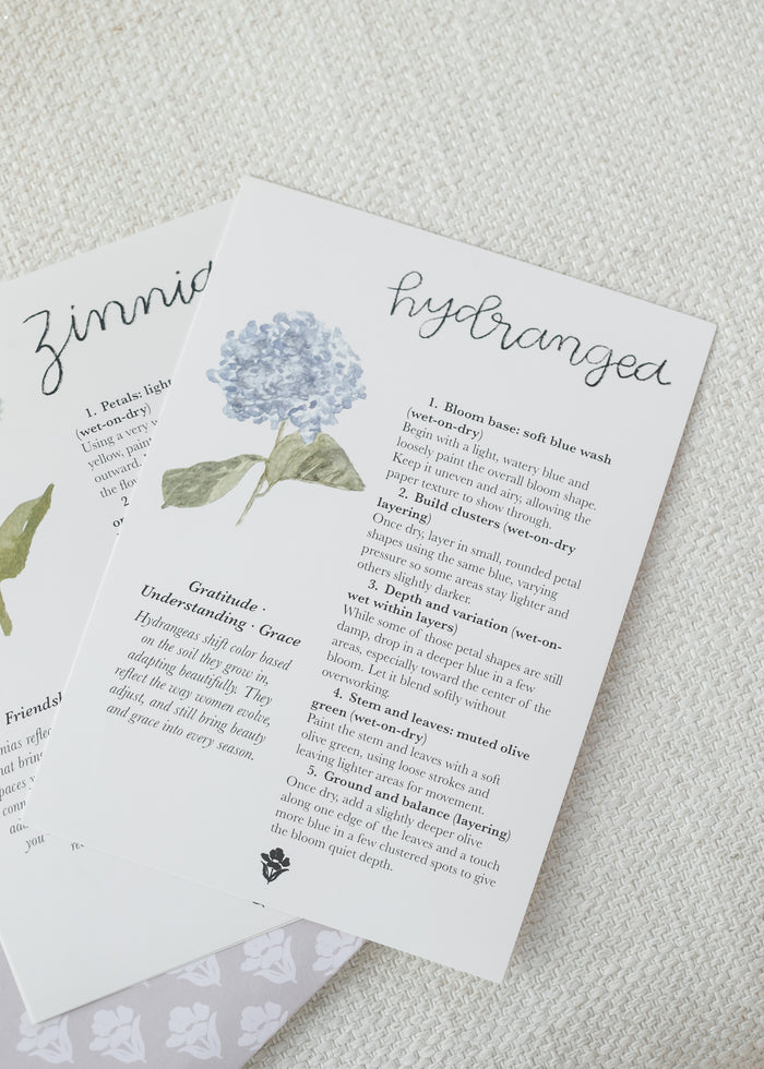 Floral Watercolor Workbook Gifts