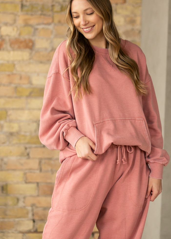 Free People® Rose Slow it Down Pullover FF Tops