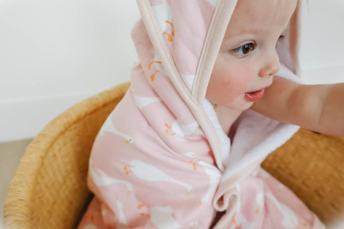 Goosie Premium Knit Hooded Towel