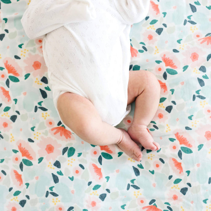 Knit Swaddle Blanket - Leilani