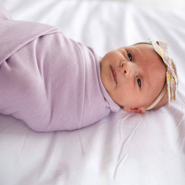 Knit Swaddle Blanket - Lily