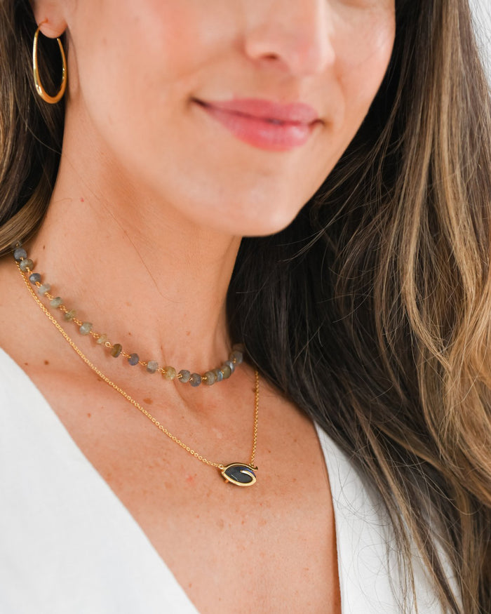 Labradorite Choker