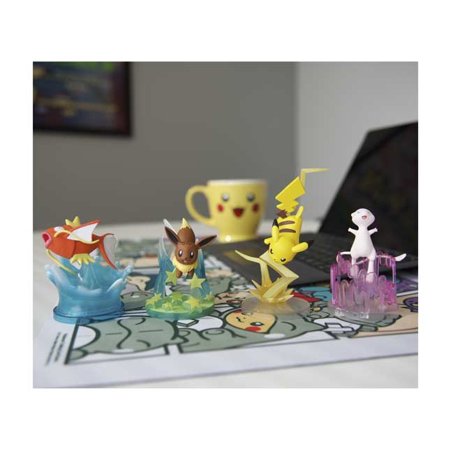 Magikarp Using Splash Attack Official Pokemon Gallery Collectible Figurine from The Pokemon Center