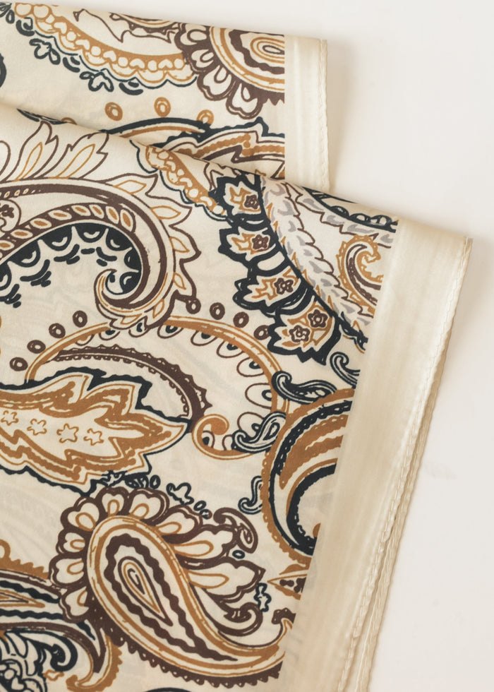 Paisley Printed Silky Bandana Accessory
