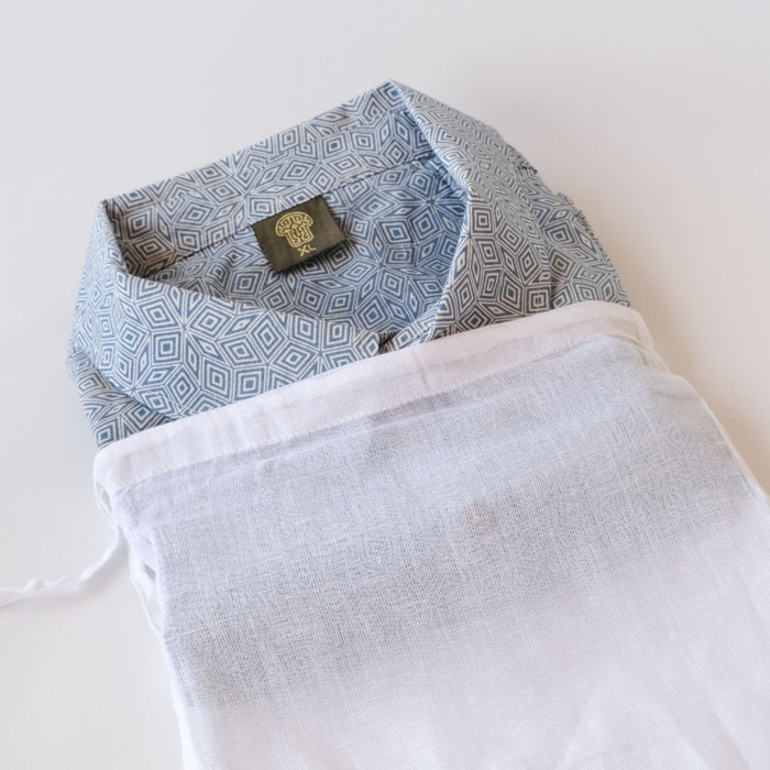 penrose cubes Half Sleeve Button Up Shirt - symbolika
