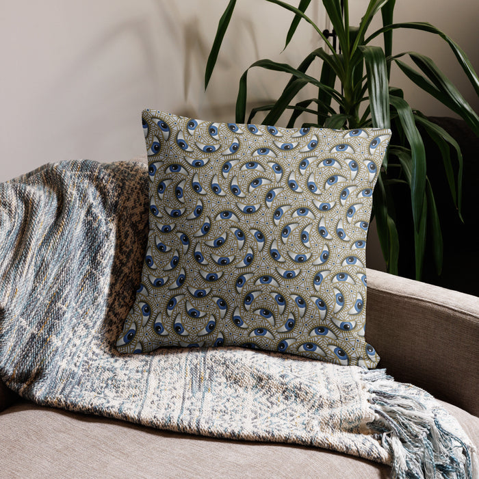 Pillow Geometric Pattern – Eye to I - symbolika