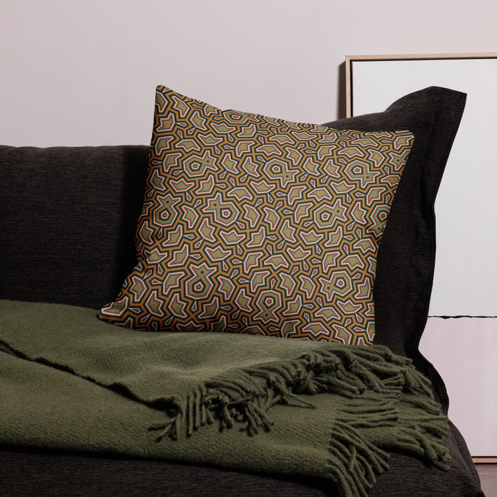 Pillow Geometric Pattern – Pineal Aria - symbolika