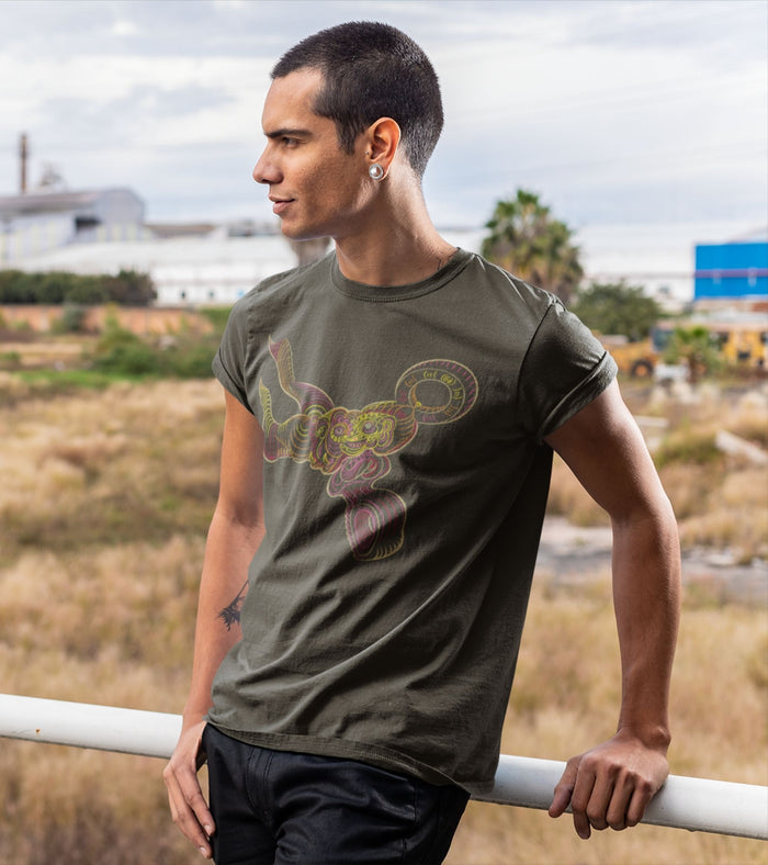 Scissored T-Shirt Choice of Colors — Image 5 by Symbolika