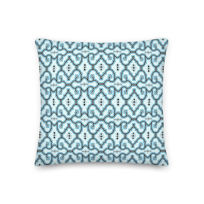 Shipibo Gradient - Square Pillow (M) - symbolika