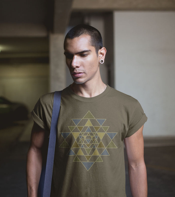 Shri Yantra T-Shirt Choice of Colors — Image 5 by Symbolika
