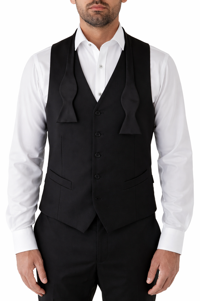 Taurus Waist Coat - Black