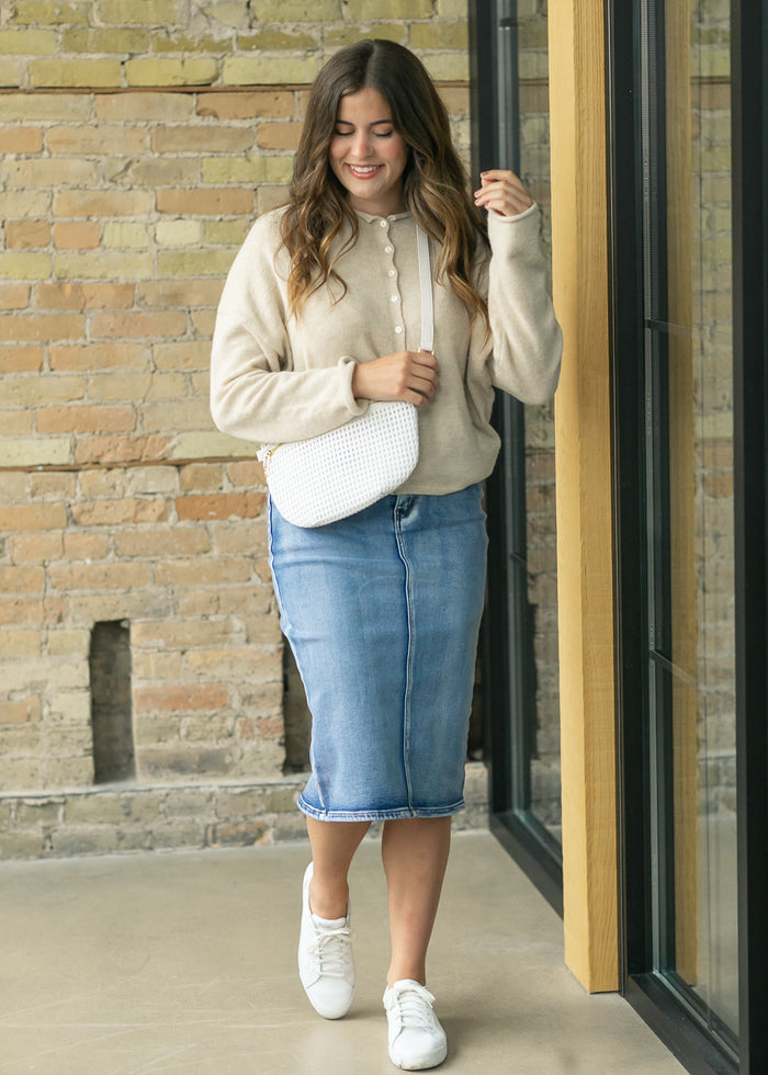 Things Between® Piper Natural Cardigan FF Layering Essentials