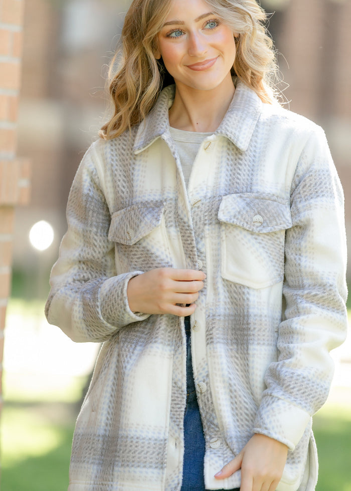 Ivory Plaid / S