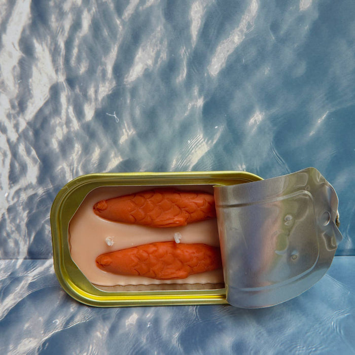 Tinned Fish Candle | Oakmoss + Amber