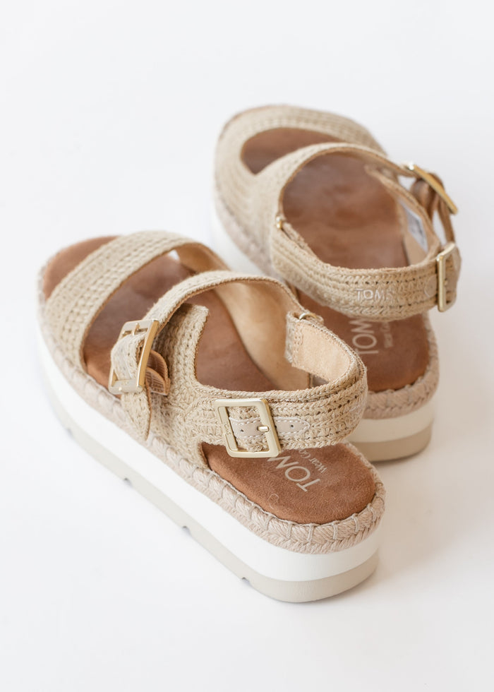 TOMS® Giana Crochet Sandal Shoes