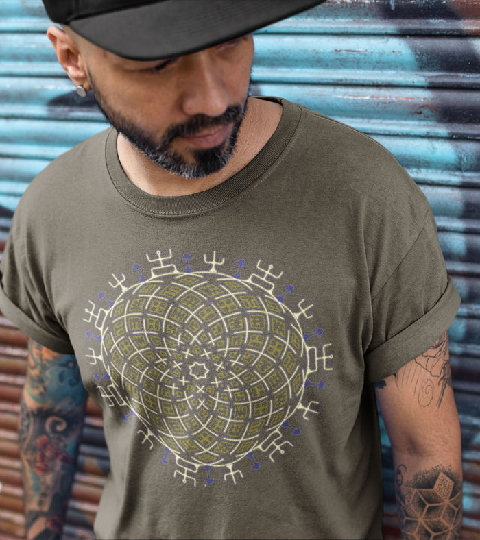 Vortex Cross T-Shirt Choice of Colors — Image 4 by Symbolika
