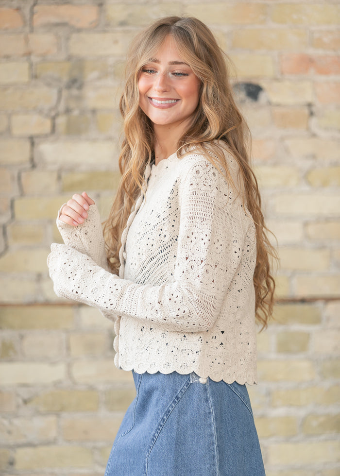 Z Supply® Cressa Open Knit Cardigan FF Layering Essentials