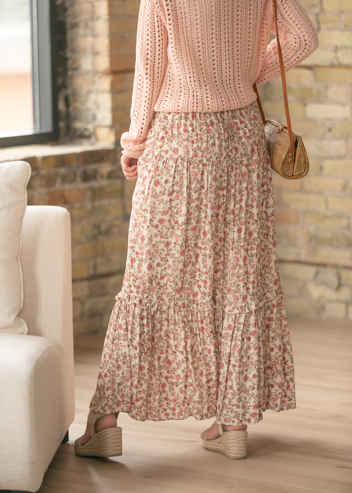 Z Supply® Mora Floral Maxi Skirt FF Skirts
