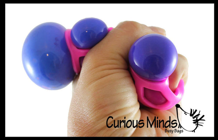 1 Atomic Nee Doh Soft Fluff- Filled Squeeze Stress Ball