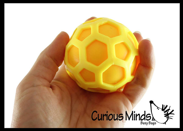 1 Atomic Nee Doh Soft Fluff- Filled Squeeze Stress Ball