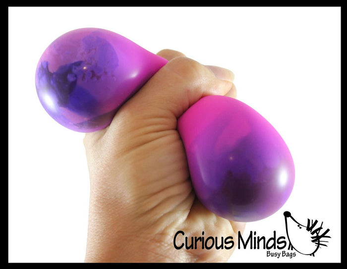 1 Color Change Nee Doh Soft Fluff-Filled Squeeze Stress Ball