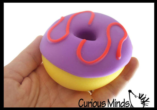 1 Donut Nee Doh Soft Squeeze Stress Ball