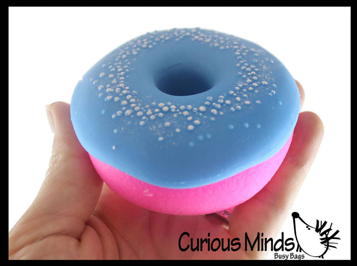 1 Donut Nee Doh Soft Squeeze Stress Ball