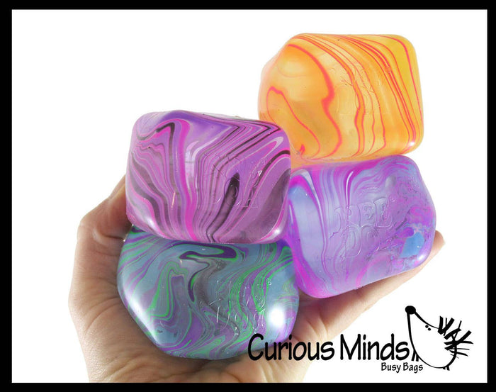 1 Swirl NeeDoh Nice Cube Ice Sugar Ball