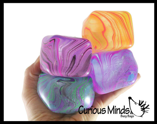 1 Swirl NeeDoh Nice Cube Ice Sugar Ball