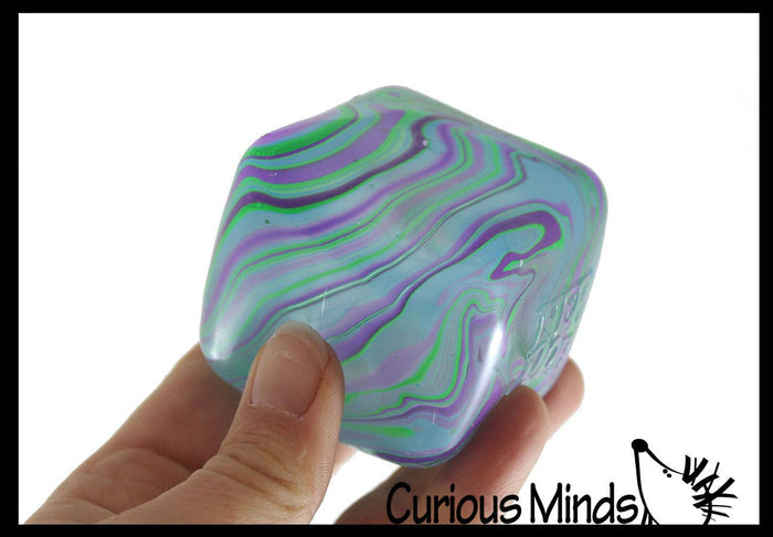 1 Swirl NeeDoh Nice Cube Ice Sugar Ball
