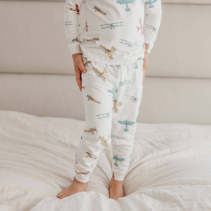2pc Long Sleeve Pajama Set - Ace