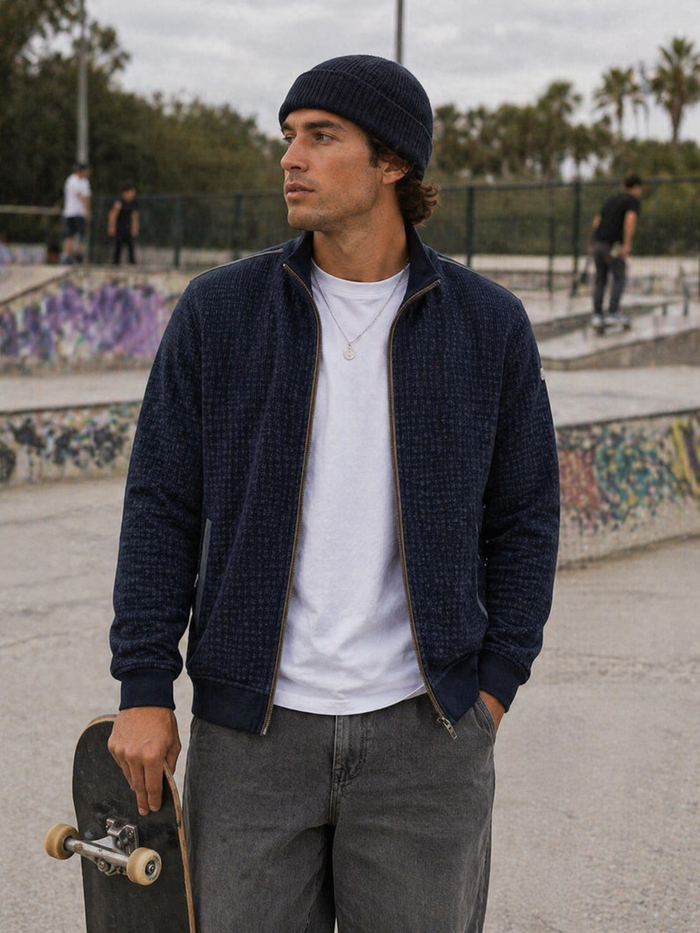 Harrys for Menswear
https://harrysformenswear.com.au › products › 45065-390-zip-front-cardigan
45065-390 Zip Front Cardigan

The luxurious 45065-390 offers a 100% Cotton, providing premium comfort and style. Made in Turkey, this -zip knitwear is perfect for elevating your autumn and w…
$279.00 AUD