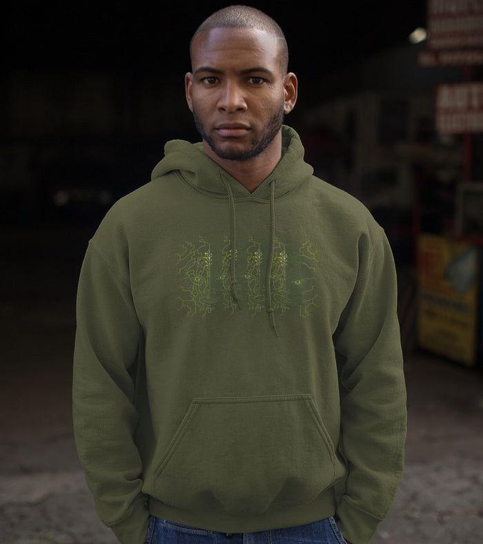 4th Dimension Hoodie Choice of Colors — Image 3 by Symbolika