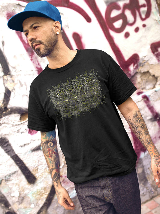 4th Dimension T-Shirt Choice of Colors — visionary art by Symbolika