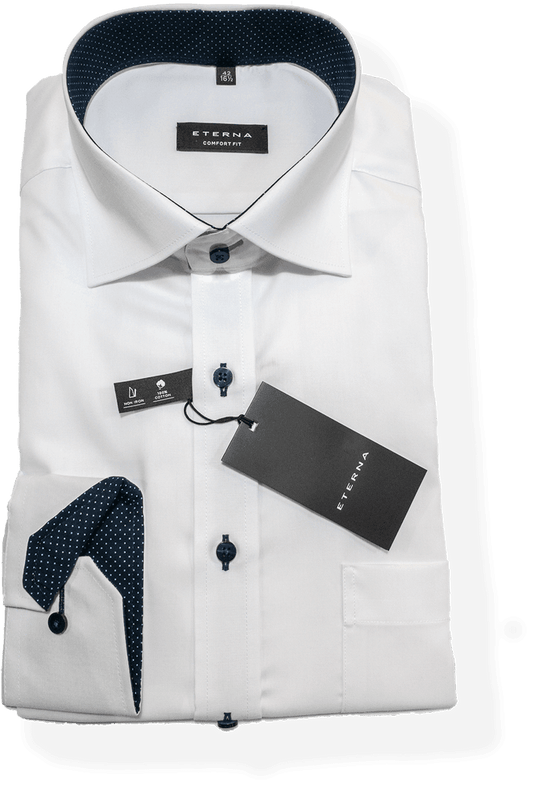 8100 - 00 Modern Fit - White - Harrys for Menswear