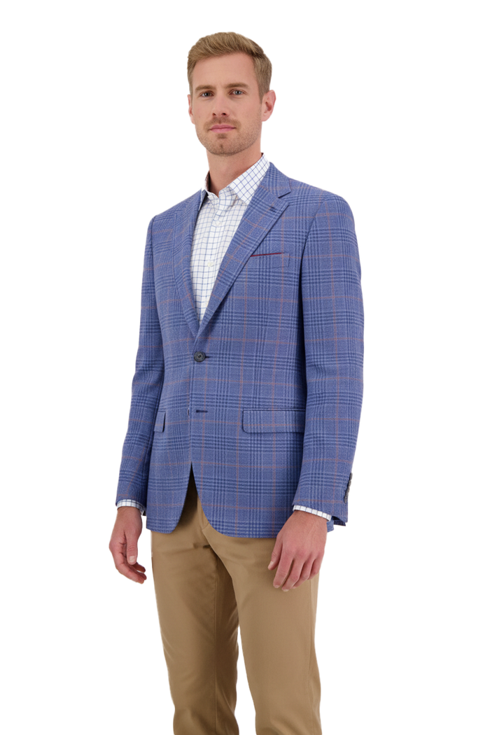Abram Sports Coat- Blue-JW17