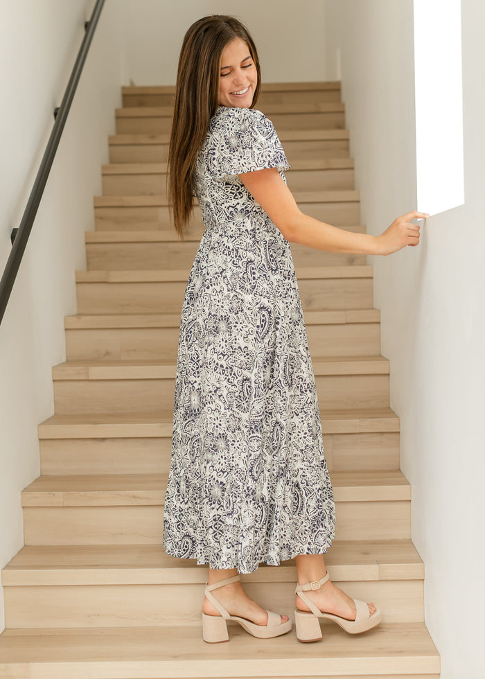 Alanna Square Neck Maxi Dress FF Dresses
