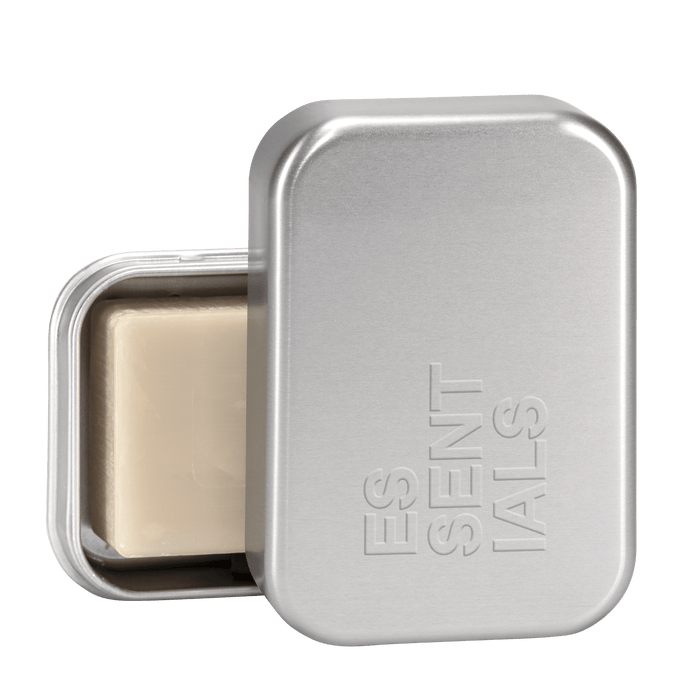 Aluminium container for Mühle ESSENTIALS 100gr Soap Bar